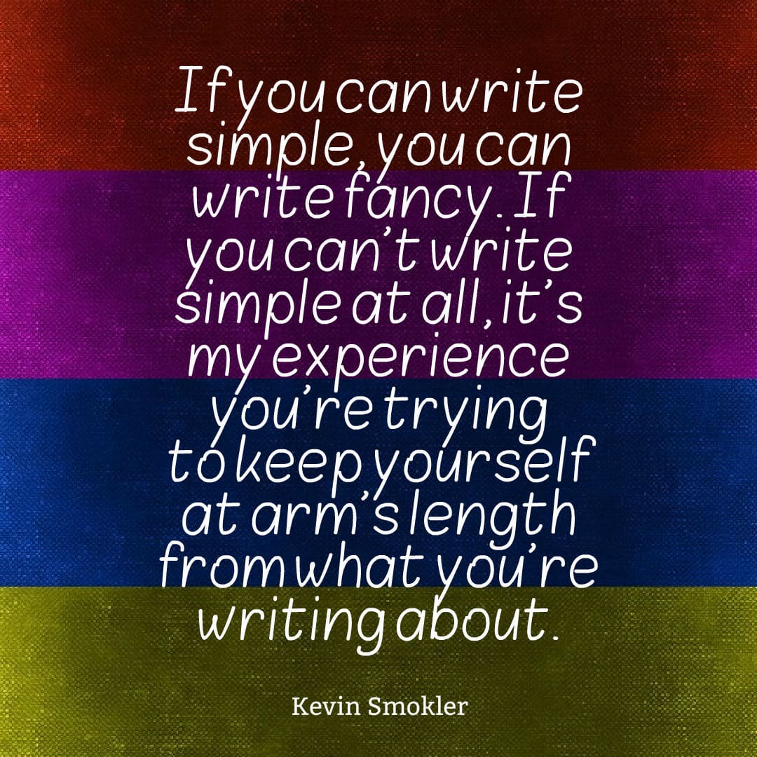 Kevin Smokler editing quote