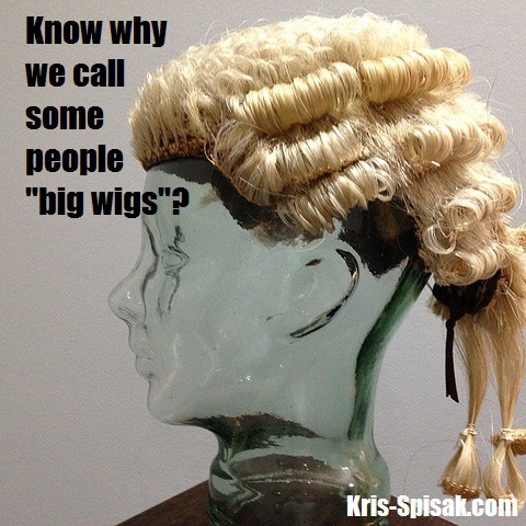 etymology big wig