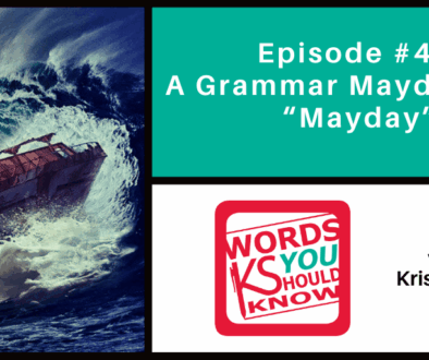 Mayday etymology - ship in distress